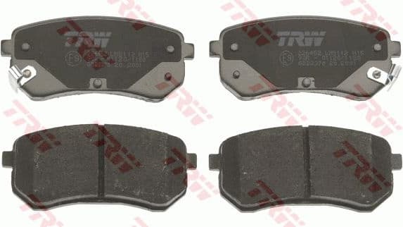 Brake Pad Set, disc brake COTEC GDB3370 - image 4