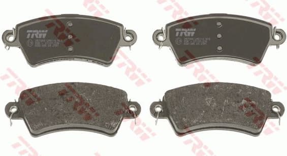 Brake Pad Set, disc brake COTEC GDB1385 - image 4