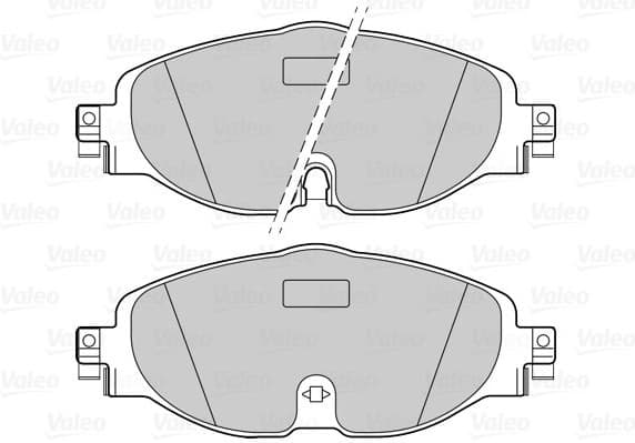 Brake Pad Set, disc brake ESSENTIAL 302271 - image 2
