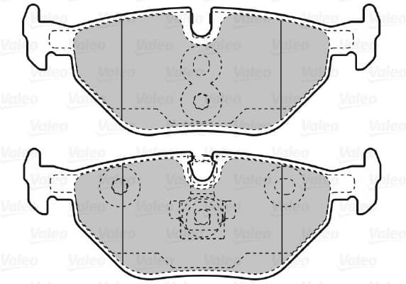 Brake Pad Set, disc brake 598753 - image 2