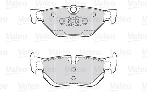 Brake Pad Set, disc brake ESSENTIAL 301703 - image 2