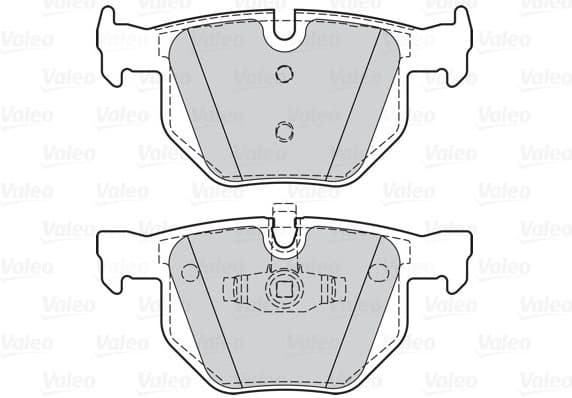 Brake Pad Set, disc brake ESSENTIAL 302075 - image 2