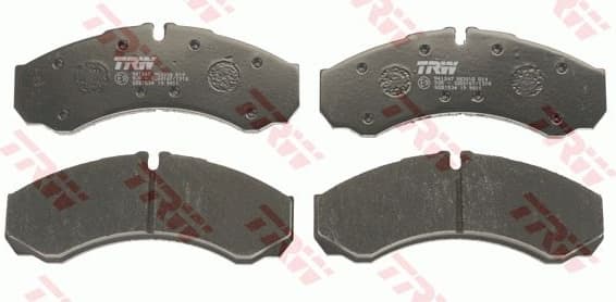 Brake Pad Set, disc brake COTEC GDB1534 - image 4