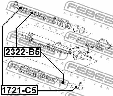 Tie Rod End 1721-C5 - image 2