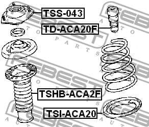 Rubber Buffer, suspension TD-ACA20F - image 2
