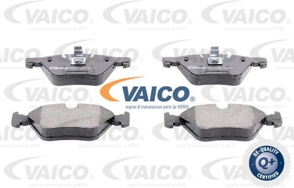 Brake Pad Set, disc brake Q+, original equipment manufacturer quality V20-8155