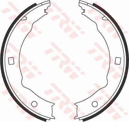 Brake Shoe Set, parking brake GS8683 - image 2