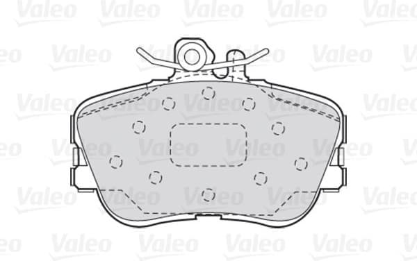 Brake Pad Set, disc brake ESSENTIAL 301013 - image 2