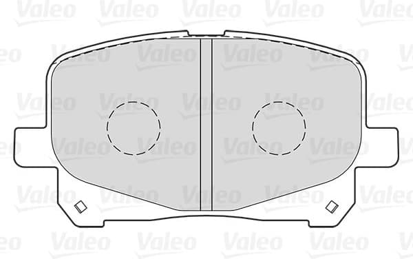 Brake Pad Set, disc brake ESSENTIAL 301025