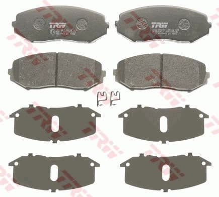 Brake Pad Set, disc brake COTEC GDB3443 - image 4