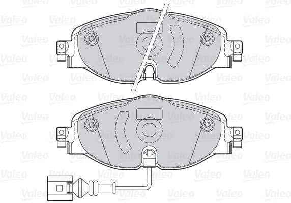 Brake Pad Set, disc brake ESSENTIAL 302145 - image 2