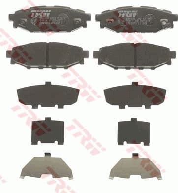 Brake pads rear, Top Quality GDB3373 - image 4