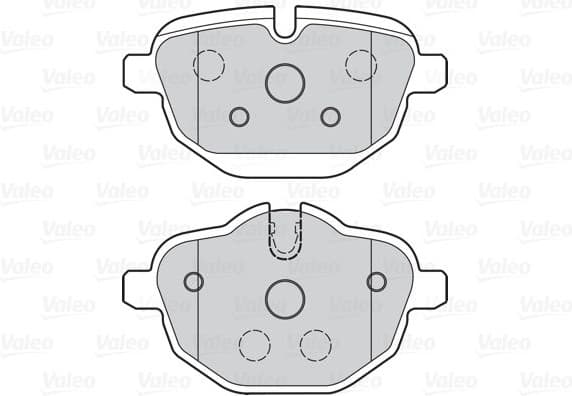 Brake Pad Set, disc brake ESSENTIAL 302159 - image 2