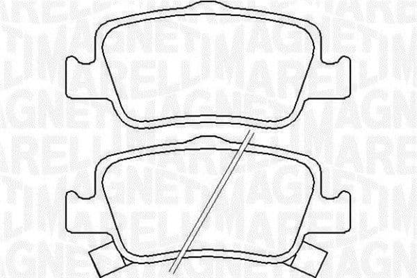 Brake Pad Set, disc brake 363916060666