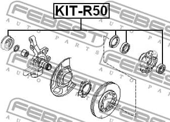 Wheel Bearing Kit KIT-R50 - image 2