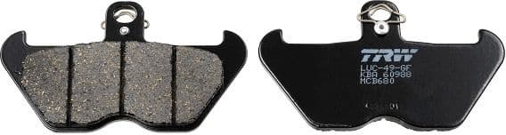Brake Pad Set, disc brake Organic Allround MCB680 - image 2