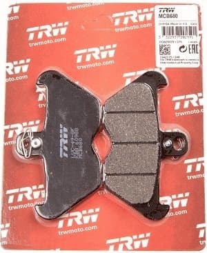 Brake Pad Set, disc brake Organic Allround MCB680 - image 3