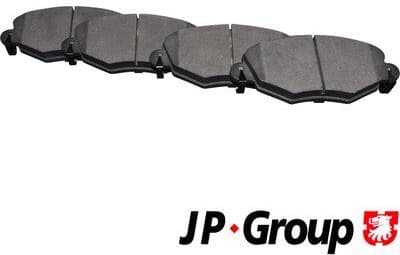 Brake Pad Set, disc brake JP 1563603010
