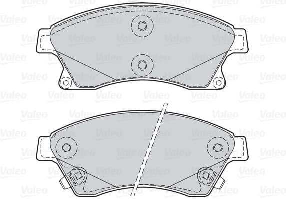 Brake Pad Set, disc brake ESSENTIAL 302130 - image 2