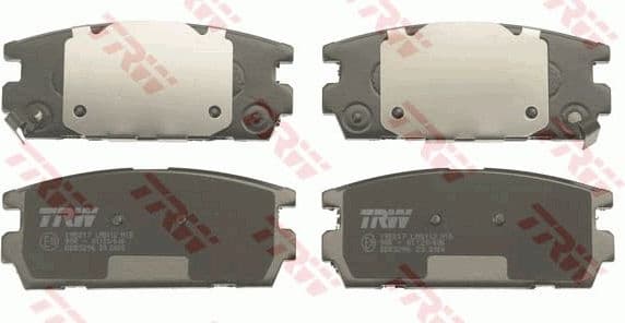 Brake Pad Set, disc brake COTEC GDB3296 - image 4