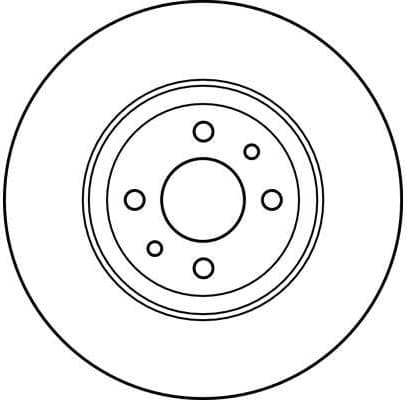 Brake Disc DF2566 - image 4