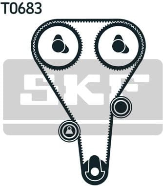 Timing belt kit VKMA94610 - image 2