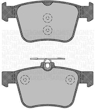 Brake Pad Set, disc brake 363916060713