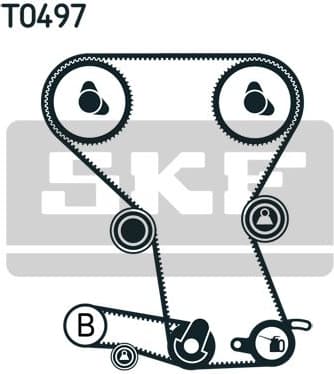 Timing Belt Kit VKMA 95023 - image 4