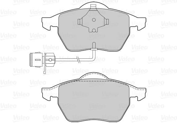 Brake Pad Set, disc brake ESSENTIAL 301049 - image 2