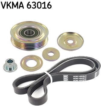 V-ribbed Belt Set VKMA 63016 - image 2