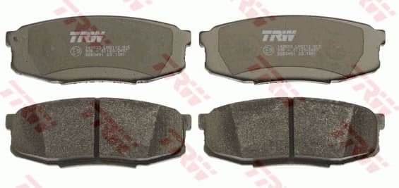 Brake Pad Set, disc brake COTEC GDB3491 - image 4