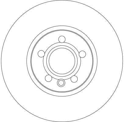 Brake Disc TRW SINGLE DF4310S - image 4