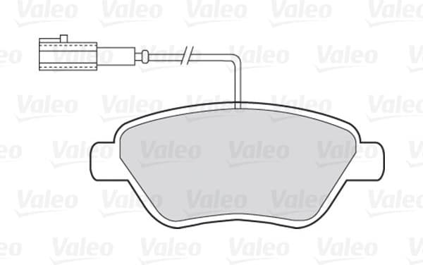Brake Pad Set, disc brake ESSENTIAL 301426 - image 2