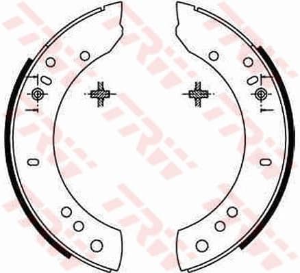 Brake Shoe Set GS6082 - image 2