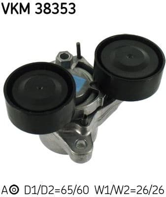 Belt Tensioner, V-ribbed belt VKM38353 - image 2