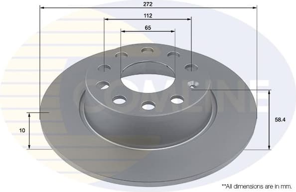 Brake Disc COATED ADC4009 - image 2