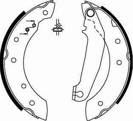 Brake Shoe Set GS6233 - image 3