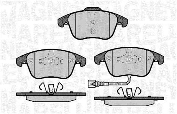 Brake Pad Set, disc brake 363916060659