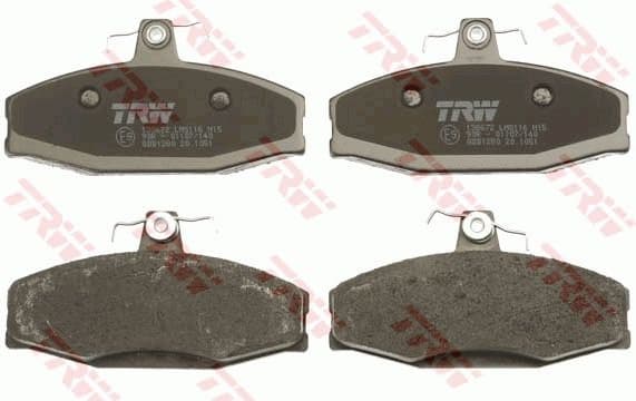 Brake Pad Set, disc brake COTEC GDB1280 - image 3