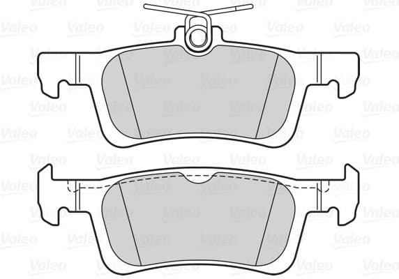 Brake Pad Set, disc brake ESSENTIAL 302161 - image 2