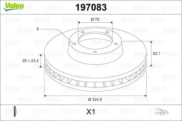 Brake Disc 197083