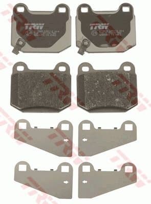 Brake Pad Set, disc brake COTEC GDB3350 - image 3
