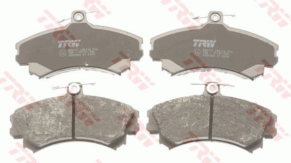 Brake Pad Set, disc brake COTEC GDB1584 - image 4