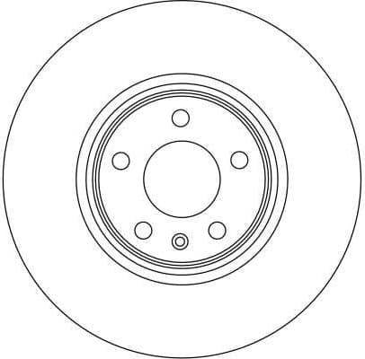 Brake disc, 1pcs FRONT, Top Quality DF4358S - image 2