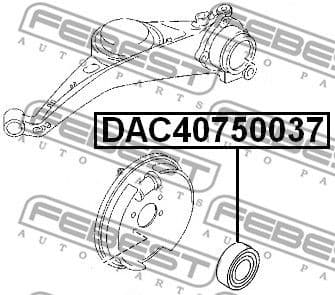Wheel Bearing DAC40750037 - image 2