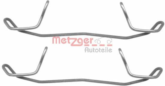 priedų komplektas, diskinių stabdžių trinkelės 109-1123