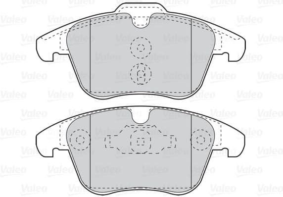 Brake Pad Set, disc brake ESSENTIAL 302124 - image 2