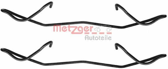 priedų komplektas, diskinių stabdžių trinkelės GREENPARTS 109-1180