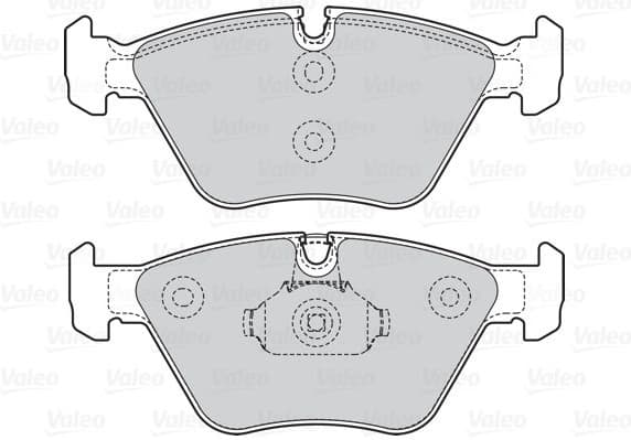 Brake Pad Set, disc brake ESSENTIAL 302067
