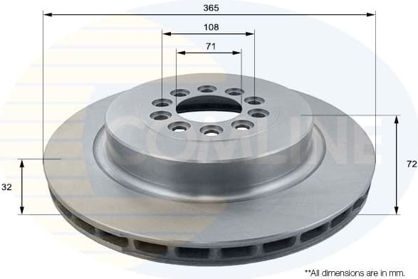 Brake Disc ADC1276V - image 2